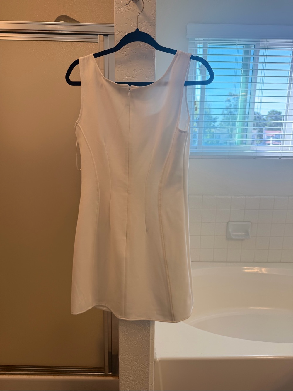 French connection White Sleeveless Sheath Dress - Picture 2 of 3